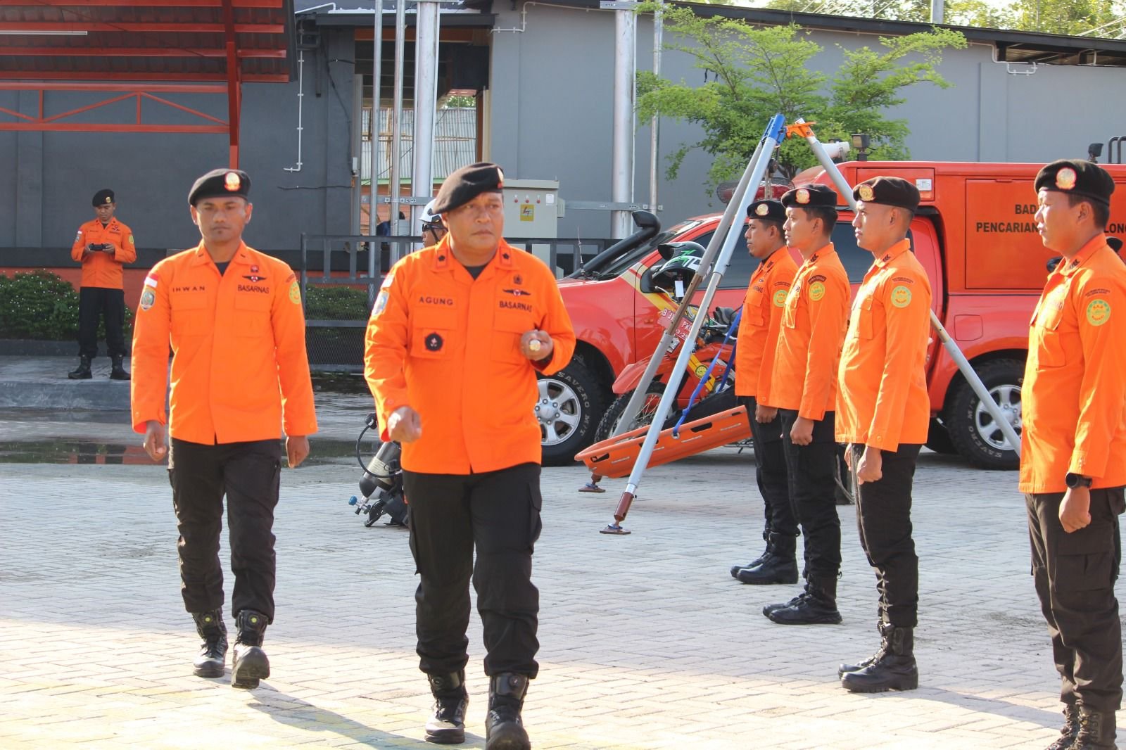 Siagakan Puluhan Personil, Basarnas Palangka Raya Apel SAR Khusus NATARU