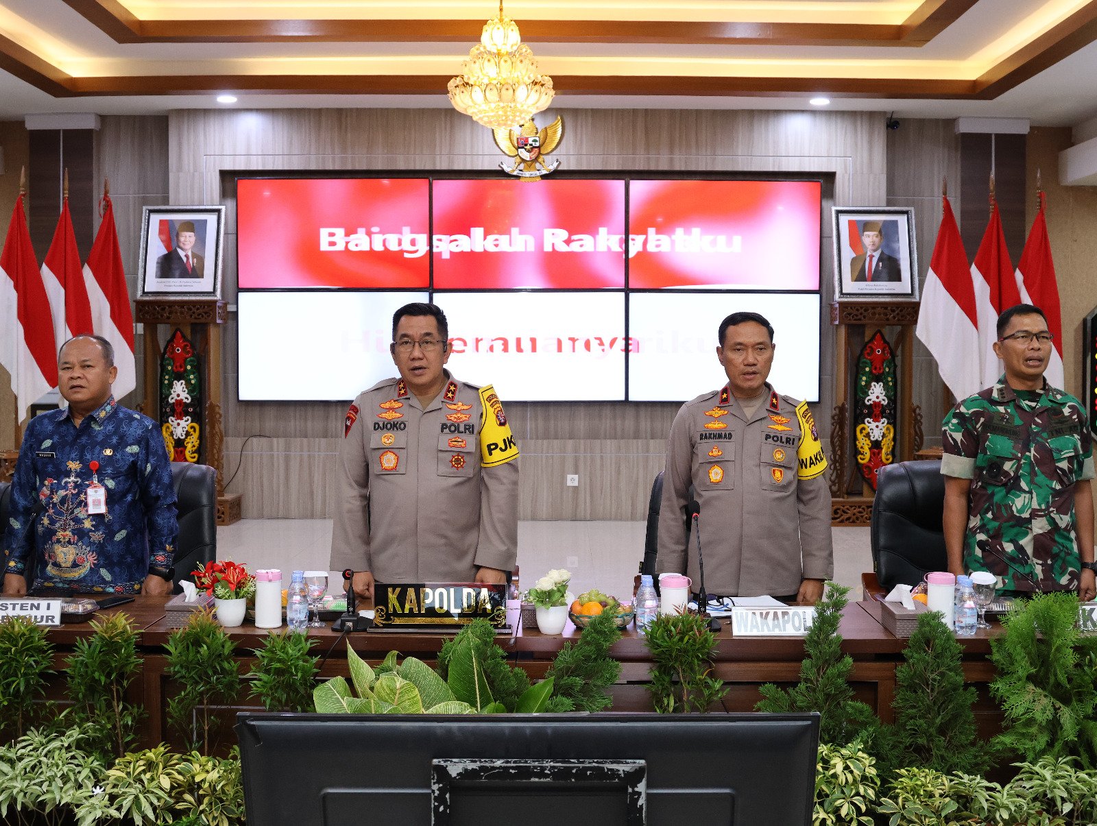 Gelar Rakor Lintas Sektoral, Ini Kata Kapolda Kalteng Siap Amankan Perayaan Nataru