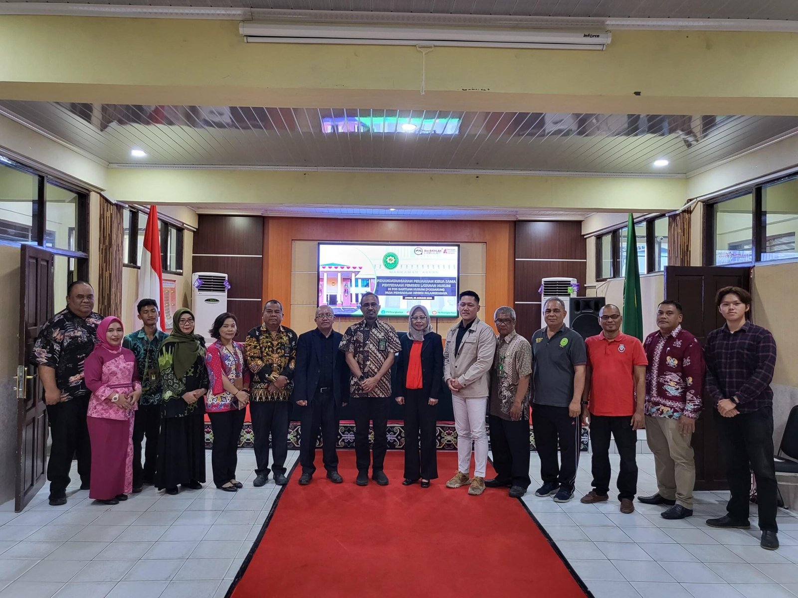 Selama 8 Tahun di Posbakum, PHRI Kembali Dipercaya PN Palangka Raya