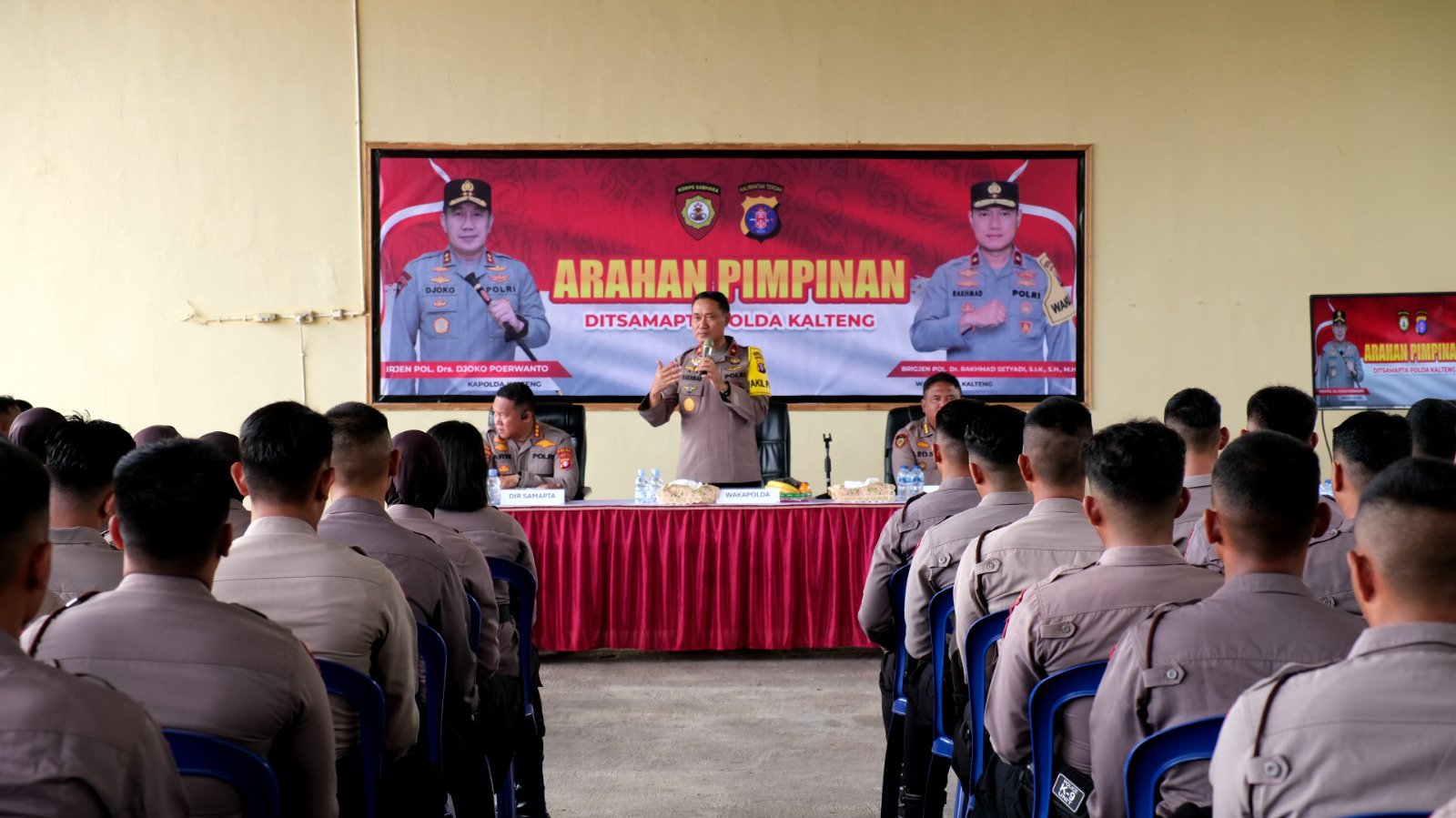 Wakapolda Kalteng Beri Arahan Pejuang Tangguh Ditsamapta