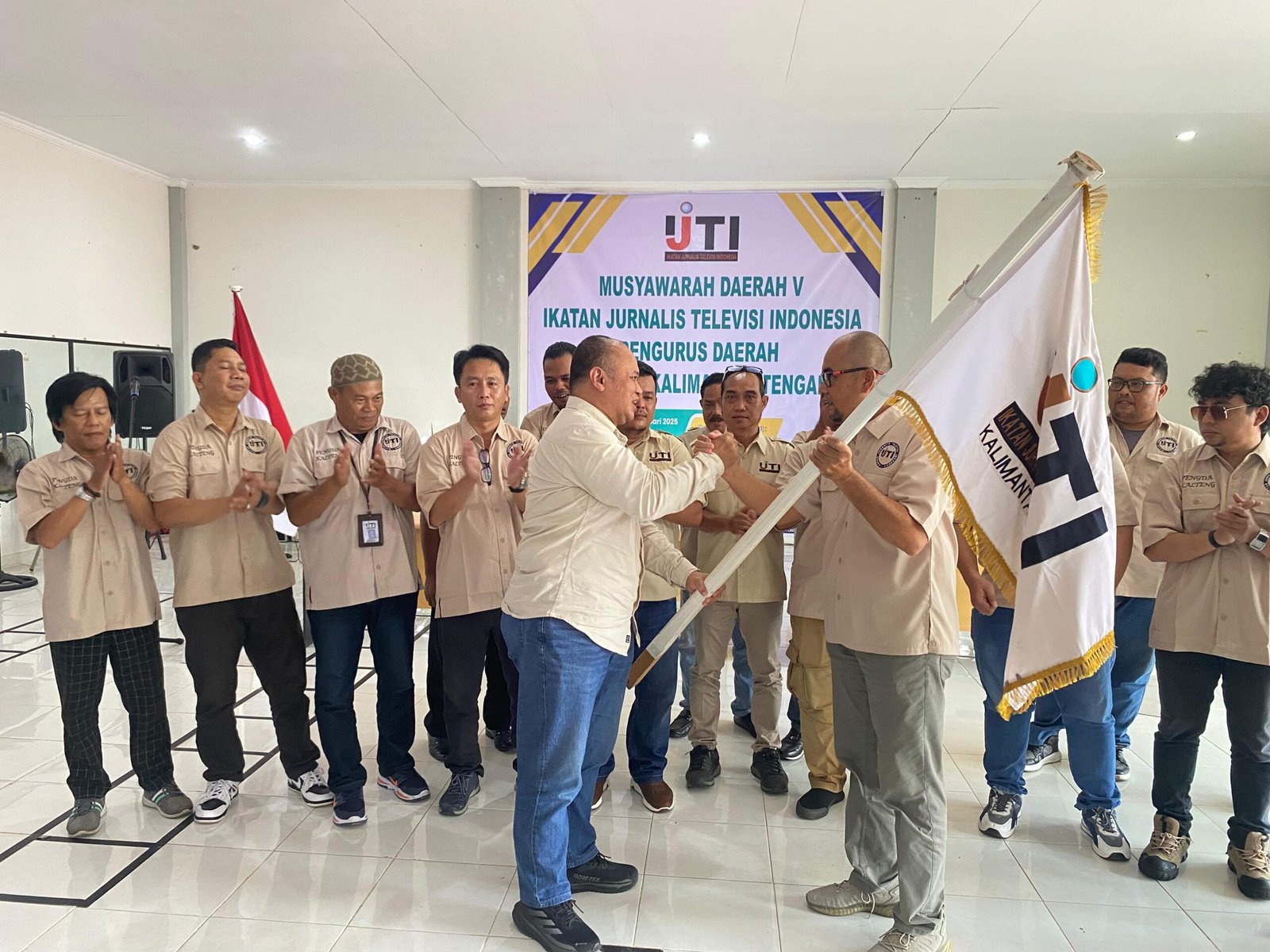 Samsudinnor Terpilih Sebagai Ketua IJTI Kalteng Periode 2025-2029