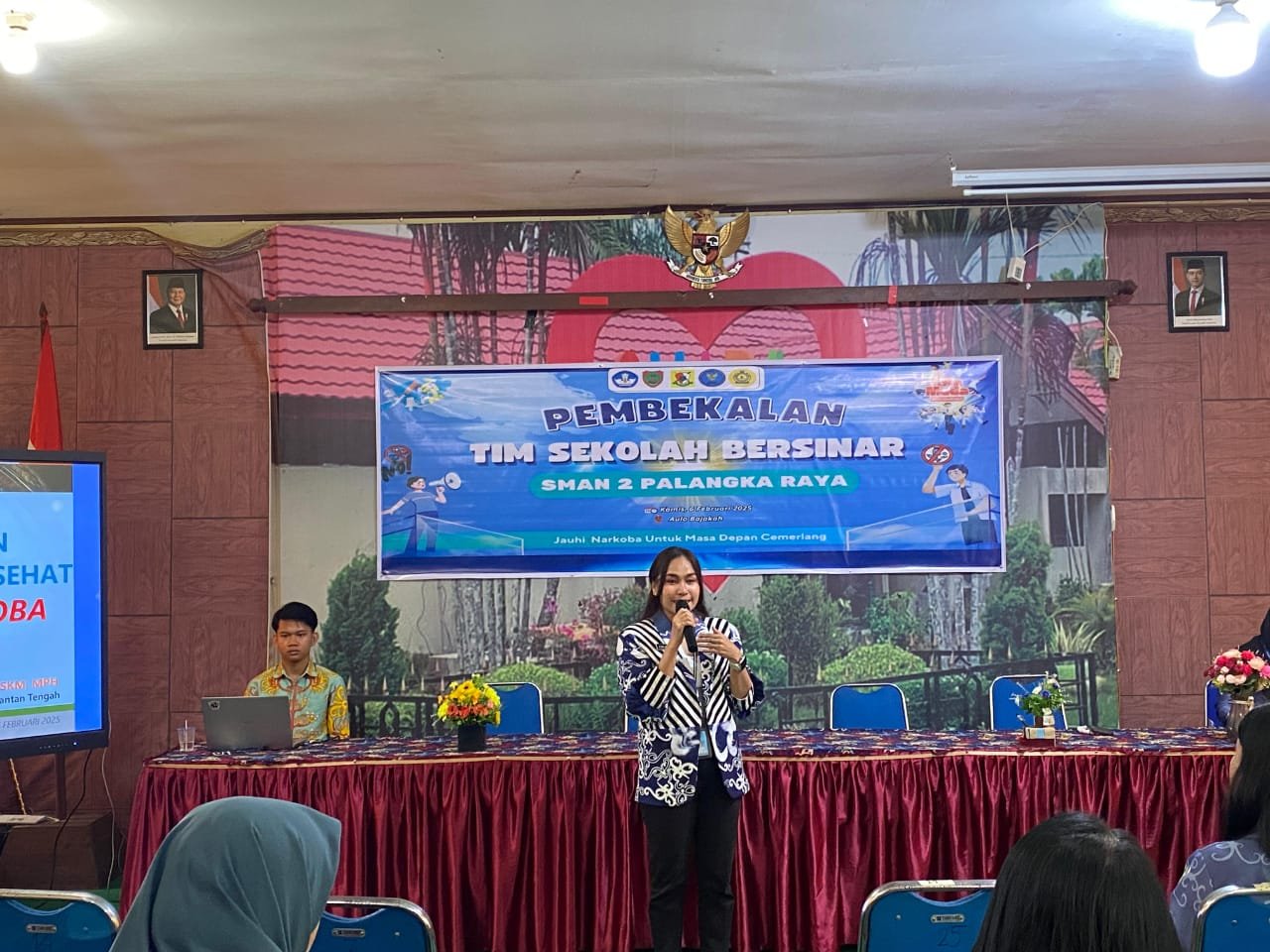 Cegah Penyalahgunaan Narkoba, BNNP Kalteng Datangi SMA Negeri 2 Palangka Raya