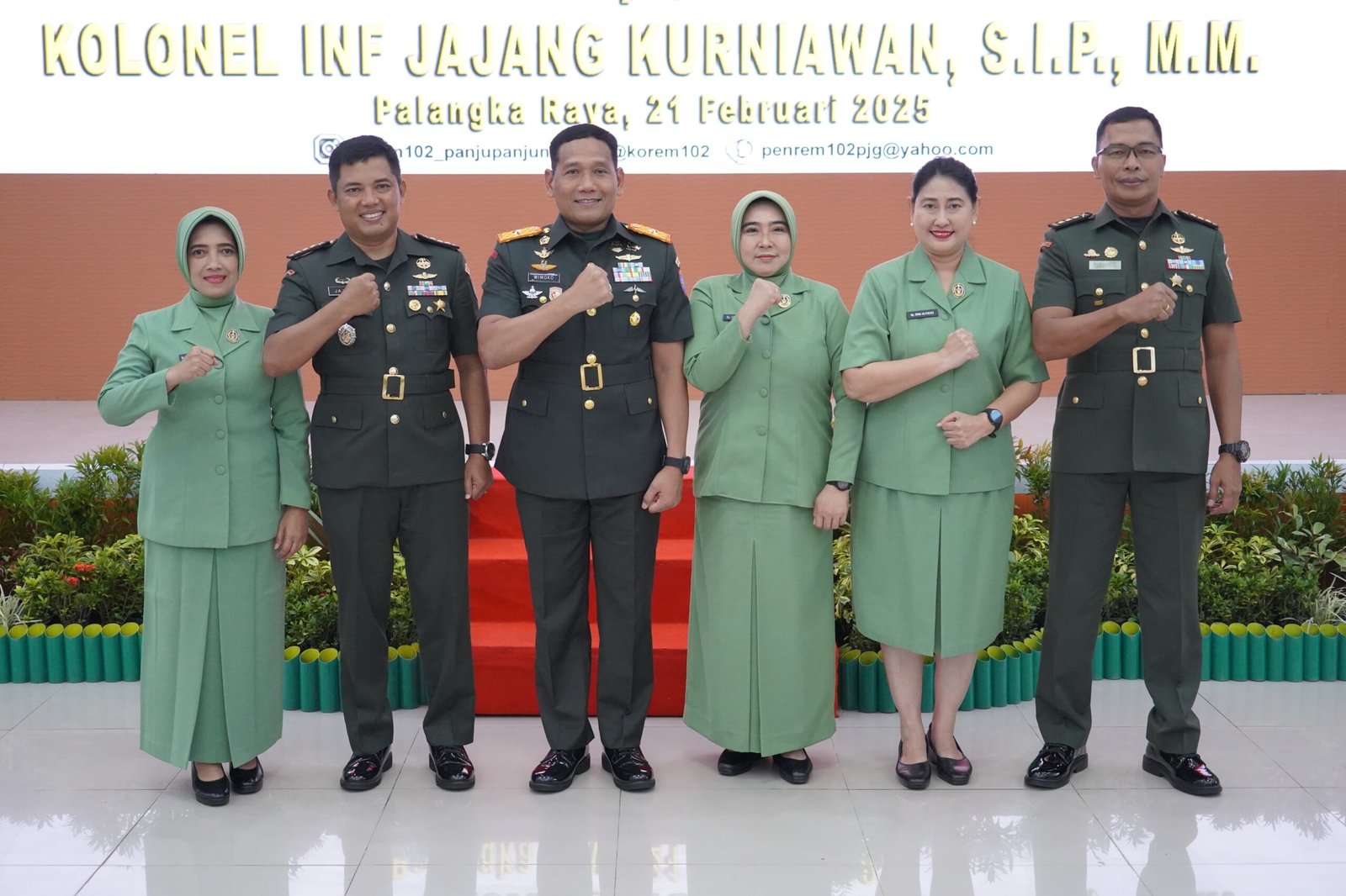 Brigjen TNI Wimoko Pimpin Serah Terima Jabatan Kasrem 102