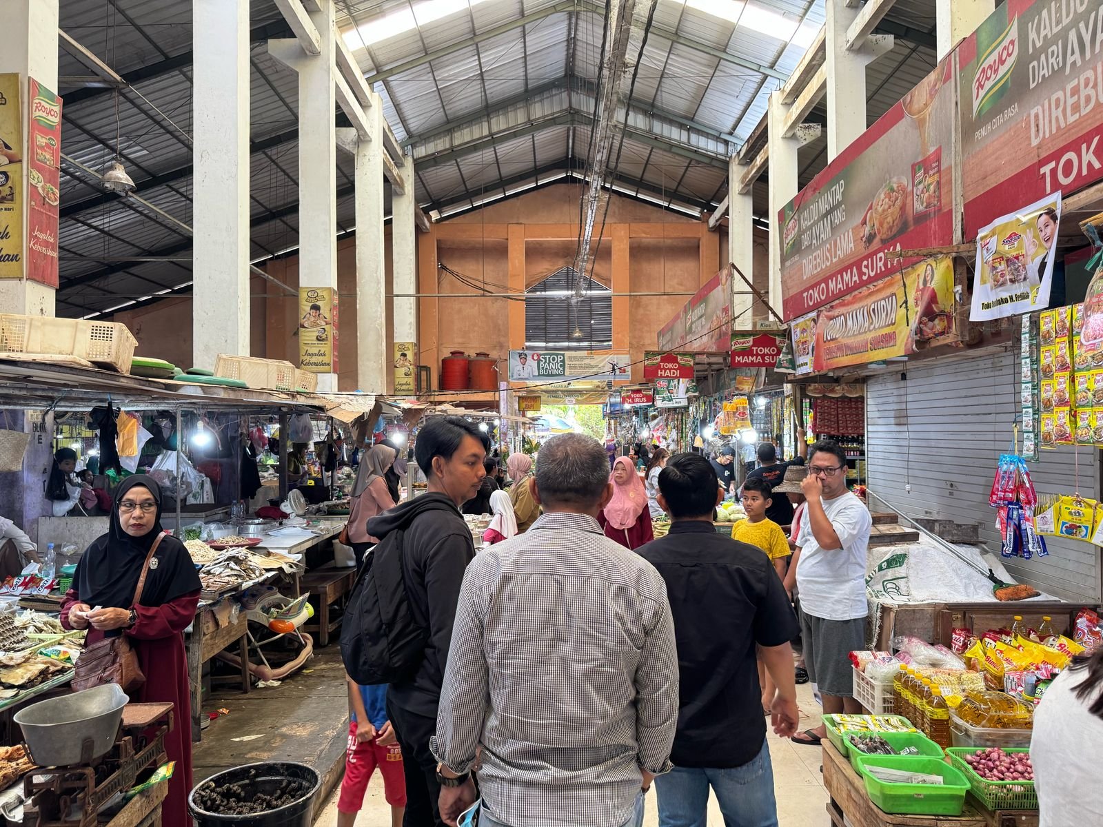 Sidak Pasar, Satgas Pangan Polda Kalteng Pastikan Bapok Aman di Bulan Ramadan