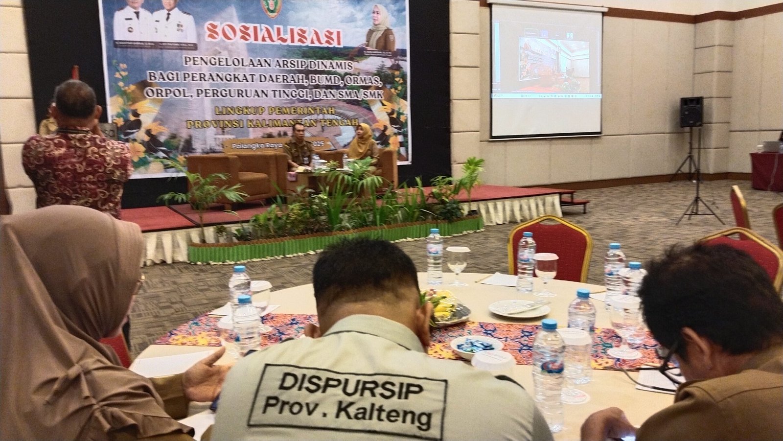 Dispursip Kalteng Gelar Sosialisasi Pengelolaan Arsip Dinamis