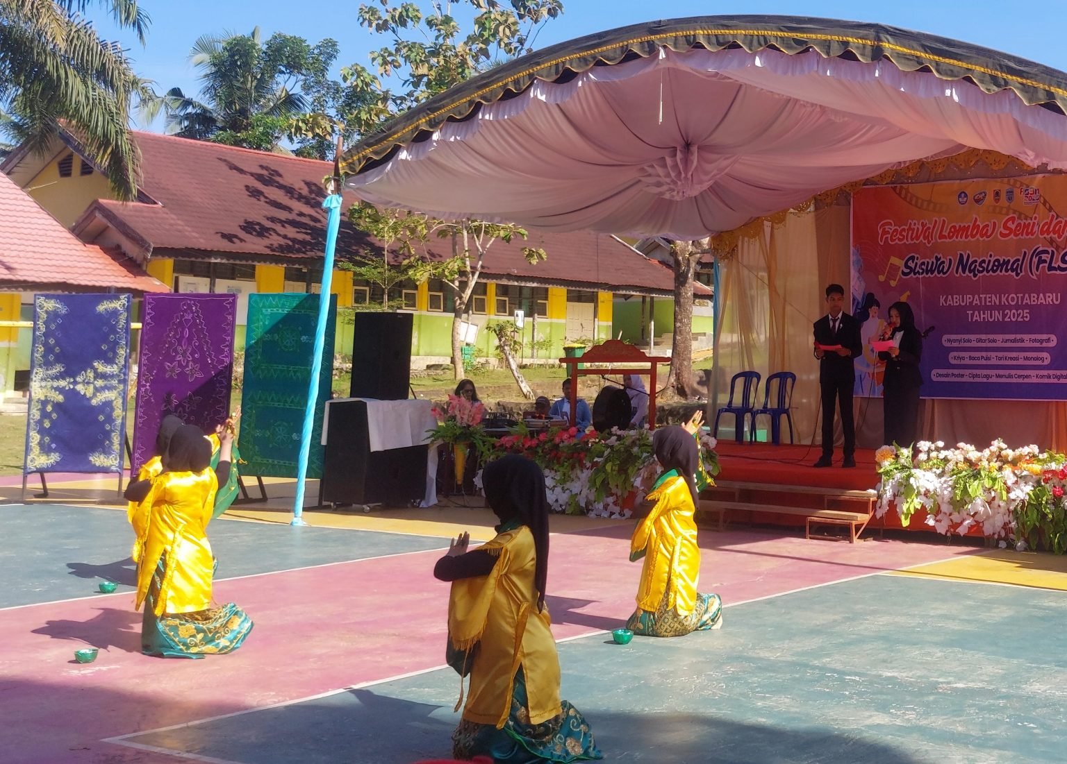 SMA Kotabaru Gelar FLS3N, Ini Harapan Ketua MKKS Nasri