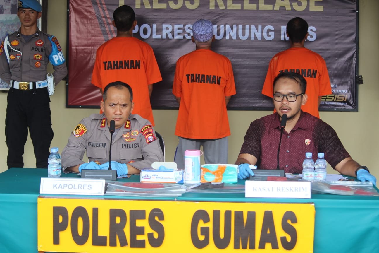 Polisi Berhasil Tangkap Pelaku Penganiayaan di Gunung Mas