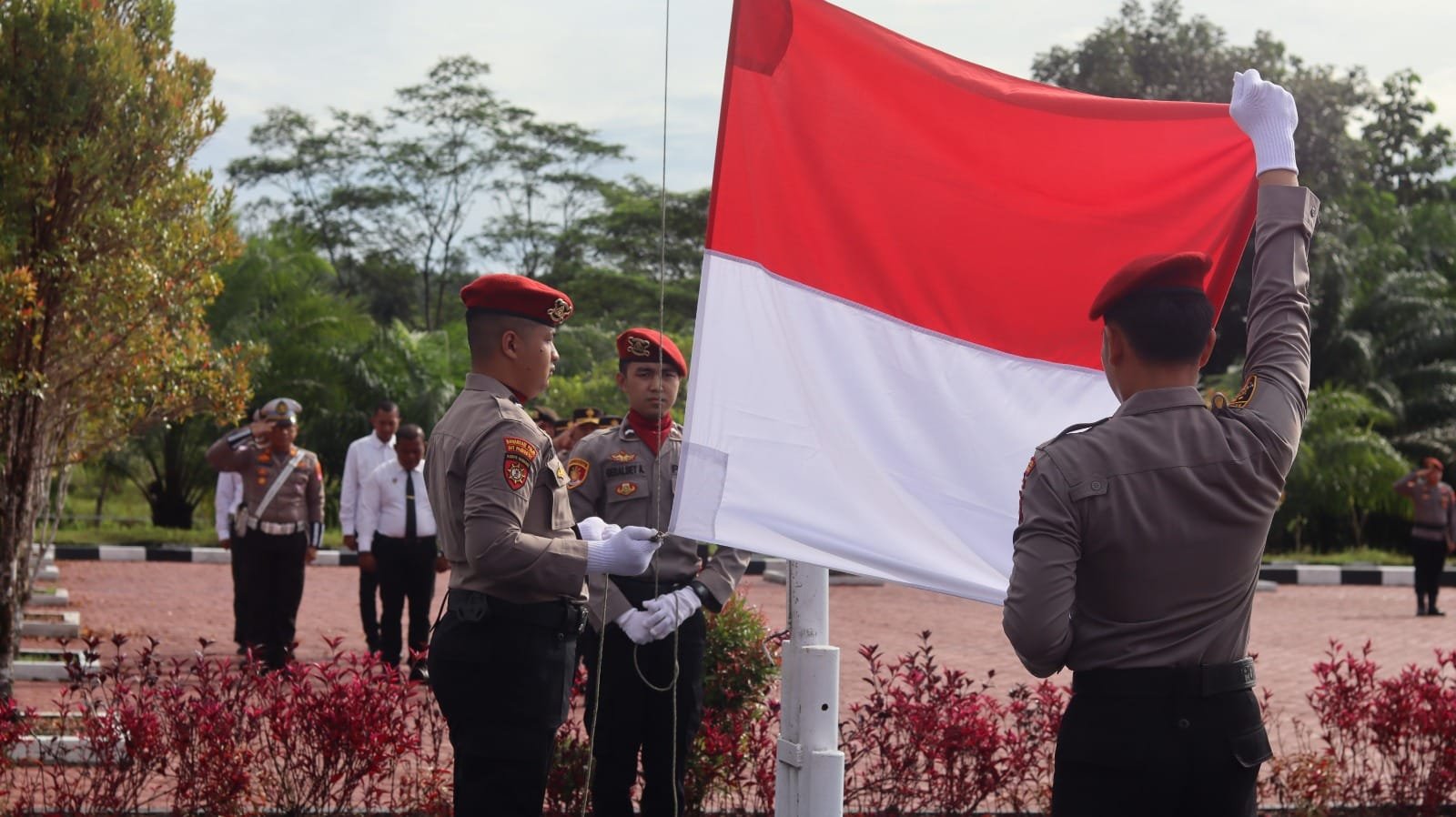 Polres Gumas Gelar Upacara Peringatan Harkitnas ke-177