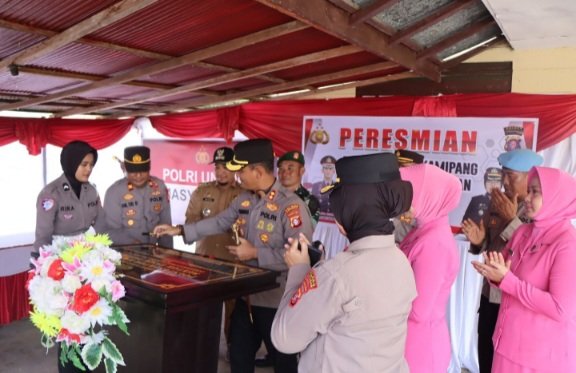 Resmikan Polsubsektor Baun Bango, Kapolres Katingan: Wujud Komitmen Polri Melayani Masyarakat