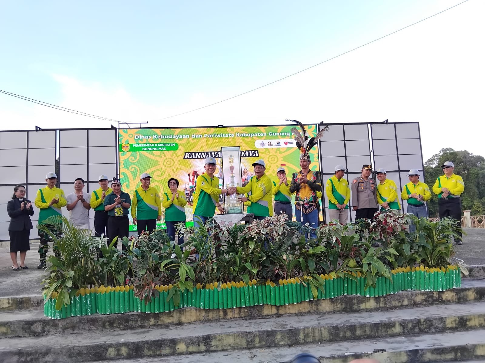 Wujud Pelestarian Nilai Budaya dan Olahraga Tradisional, Bupati Gumas Buka FBMM