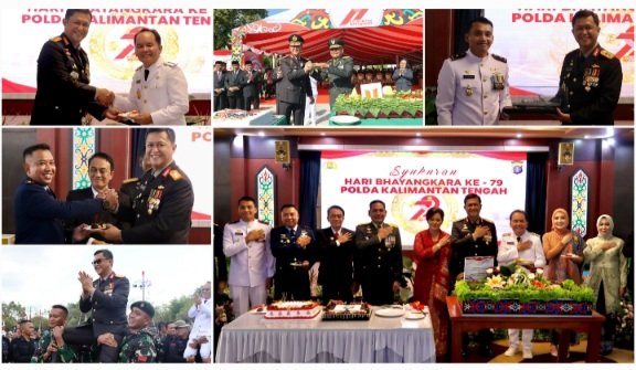 Gubernur Agustiar Sabran dan TNI Beri Kejutan ke Kapolda