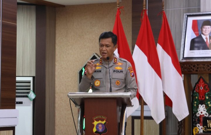 Kapolda Kalteng Ingatkan Jajaran Bekerja Profesional dan Sukseskan Program Pemerintah