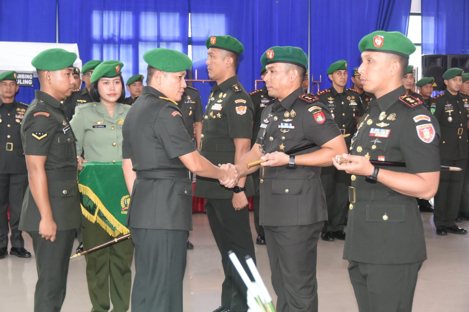 Letkol Inf Ardiansyah Okta Putra Siregar Resmi Jabat Dandim 1002 Hulu Sungai Tengah