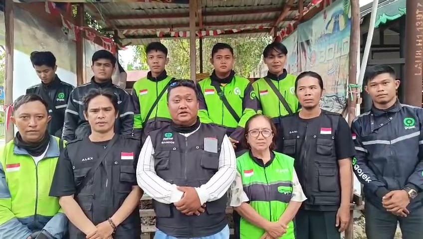 Tak Ikut Demo, Ojol Palangka Raya Pilih Gelar Doa Bersama