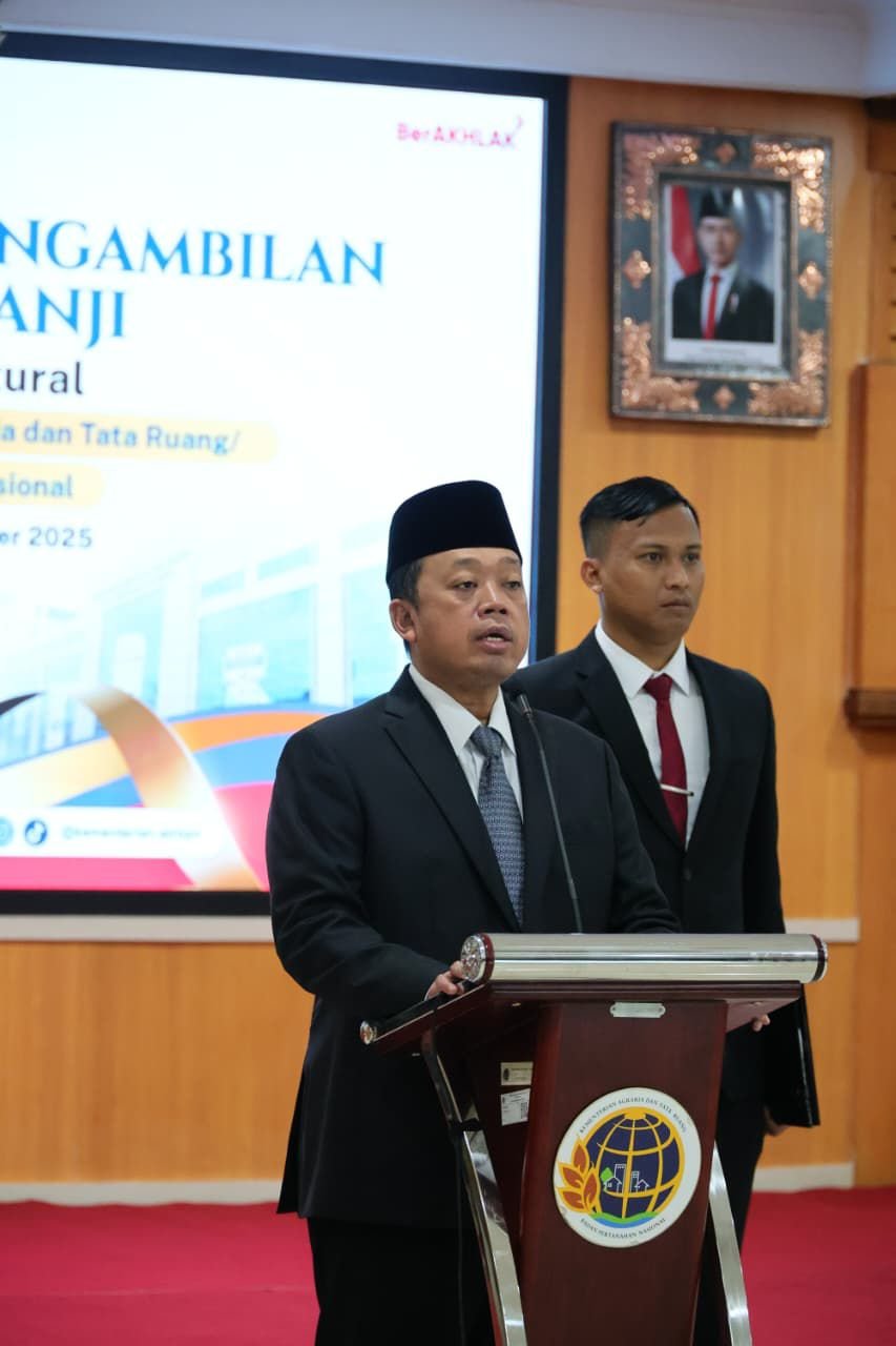 Menteri ATR/Kepala BPN: Layani Masyarakat dengan Hati, Bukan Transaksi