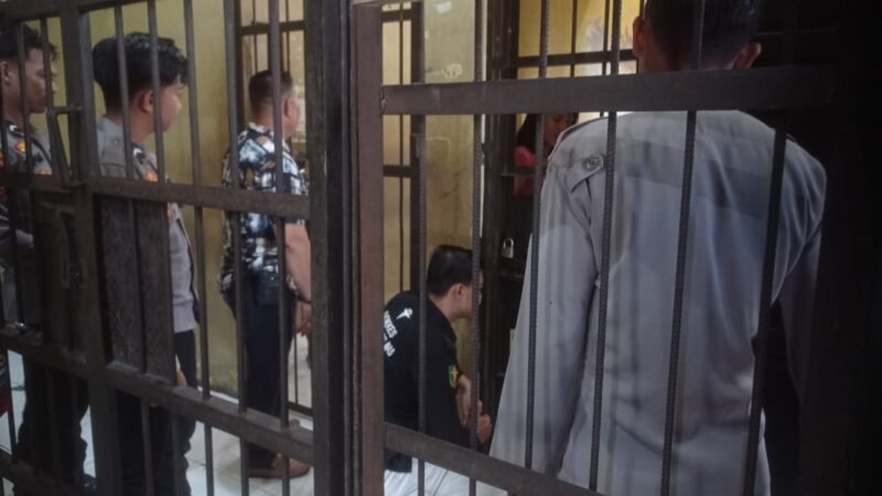 Polres Gunung Mas Lakulan Pengecekan Kesehatan Tahanan
