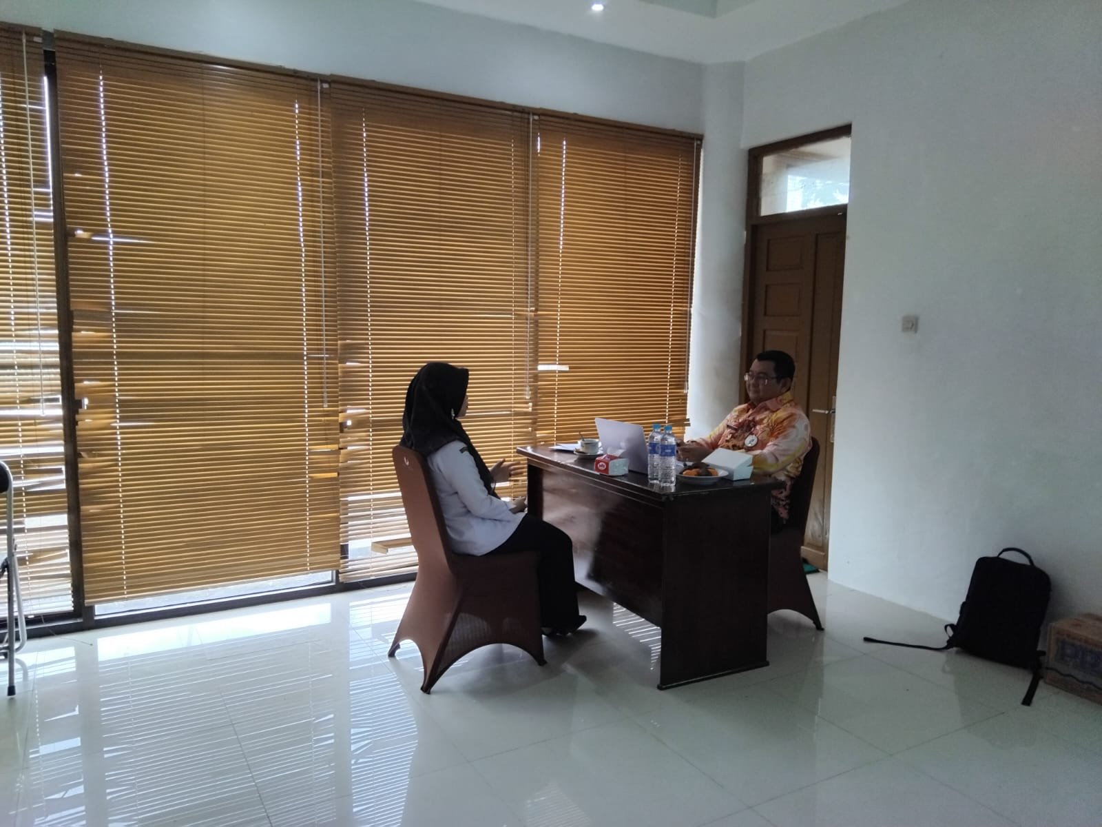 Sekda Gumas Uji Puluhan Guru Ikuti Seleksi Bakal Calon Kepala Sekolah