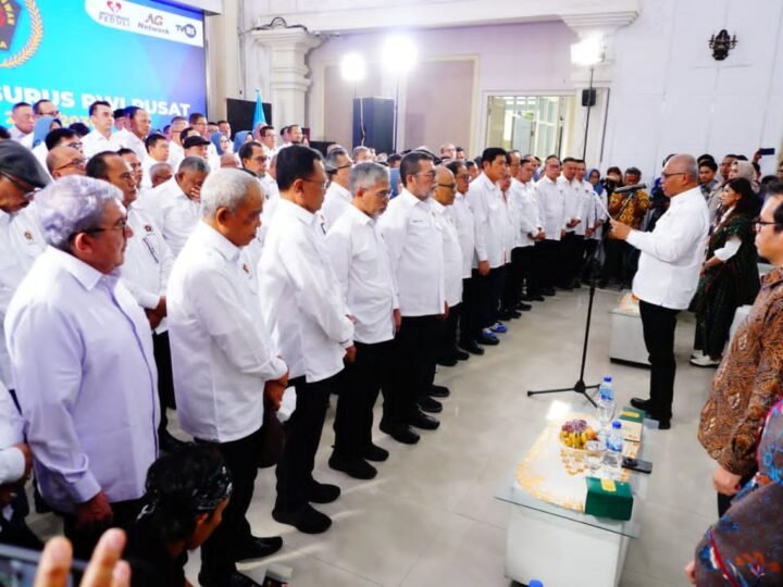 Pengurus PWI Pusat 2025-2030 Dikukuhkan di Monumen Pers