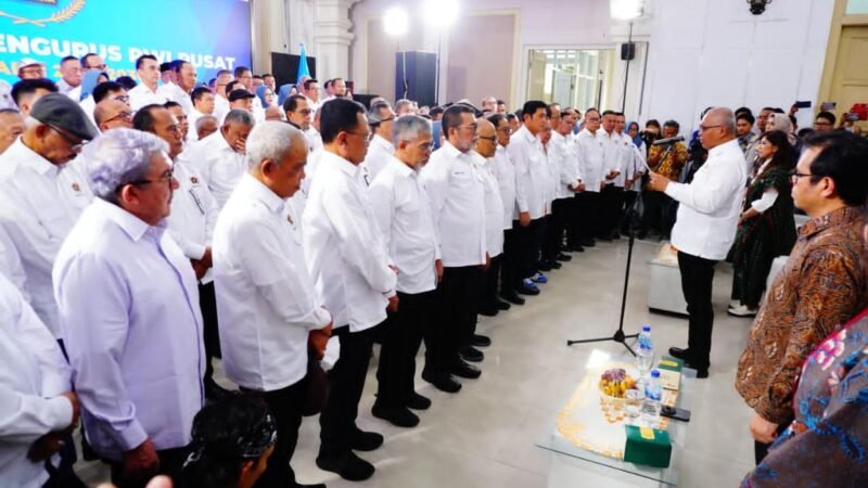 Pengurus PWI Pusat 2025-2030 Dikukuhkan di Monumen Pers