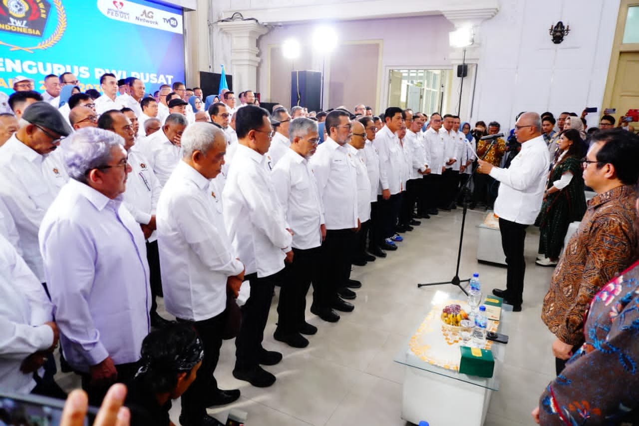 Pengurus PWI Pusat 2025-2030 Dikukuhkan di Monumen Pers
