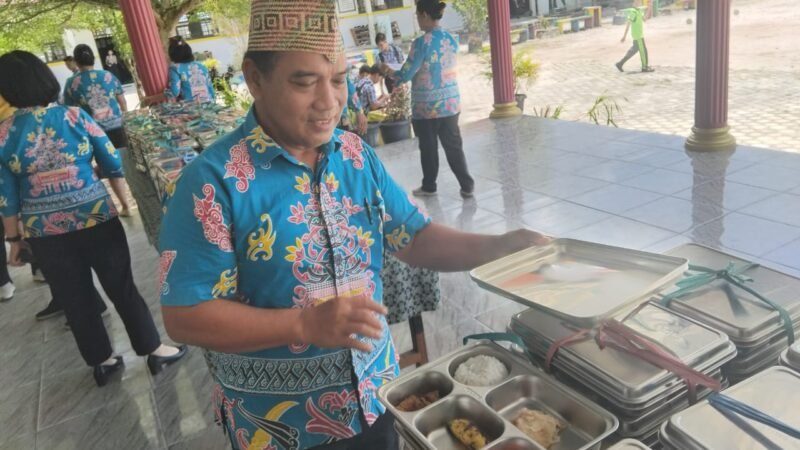 Uji Coba Pelaksanaan MBG di SMAN 1 Kuala Kurun Berjalan Lancar