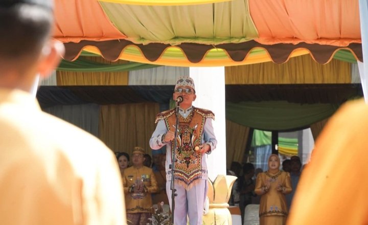 Gubernur Agustiar Sabran Pimpin Upacara Hari Jadi ke-66 Kotawaringin Barat