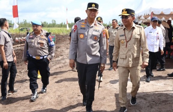 Kapolda Kalteng Targetkan 136 Hektare Lahan Siap Ditanami Jagung di Kuartal IV