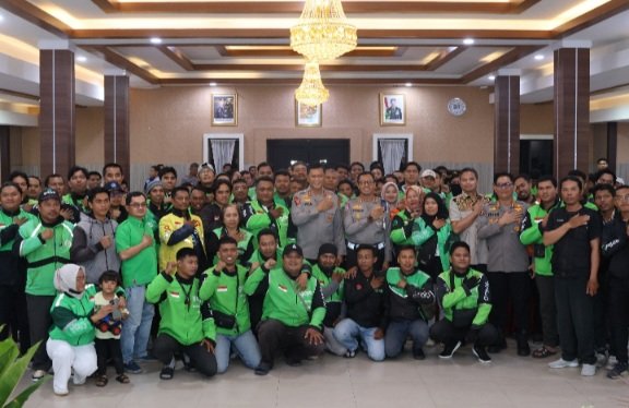 Kapolda Ajak Komunitas Ojol Wujudkan Kamtibmas Kondusif di Bumi Tambun Bungai