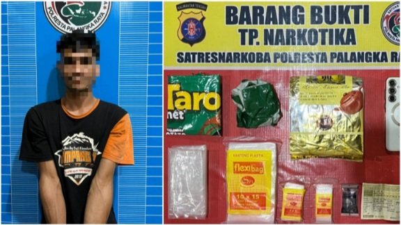 Pemuda ini Ditangkap Sembunyikan Sabu Seberat 1 Kg di Bungkusan Teh China
