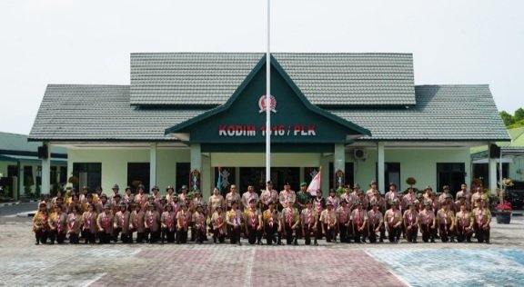 Bentuk Karakter Generasi Muda,Kodim 1016/Plk Gelar Diksar Saka Wirakartika 2025