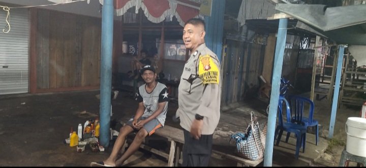 Polsek Sabangau Gelar Patroli Dialogis di Sabaru