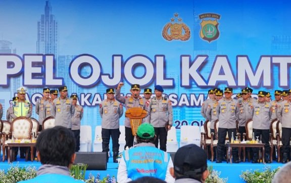 Kapolri Ajak Ojek Online Bersinergi Jaga Kamtibmas