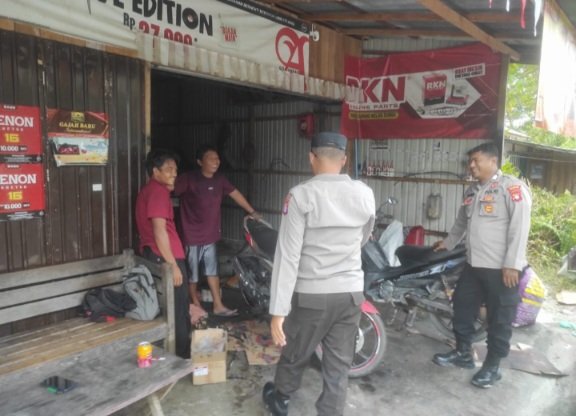 Polsek Bukit Batu Edukasikan Larangan Penggunaan Knalpot Brong