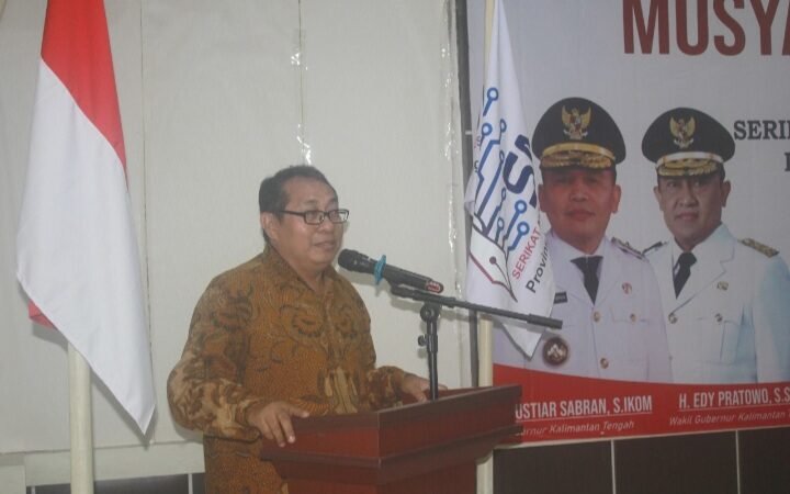 Firdaus Minta Pengurus SMSI Kalteng Terpilih Bangun Sinergi dengan Sesama Organisasi Pers