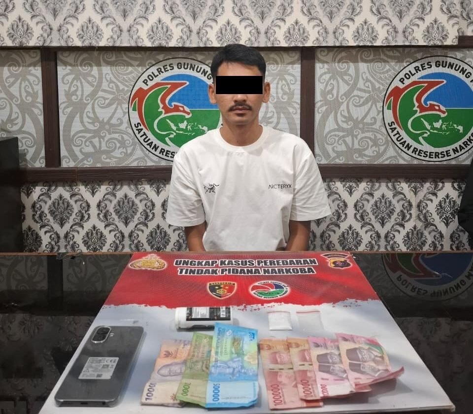 Simpan Sabu di Botol Permen, Pria Asal Tewah Ditangkap Polisi