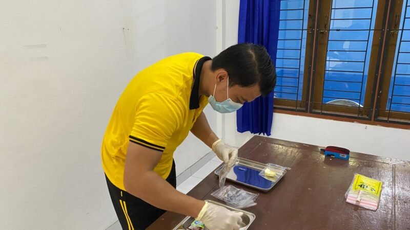 Dari Sayur Hingga Buah, Sidokkes Polres Gumas Pastikan Menu MBG Aman Dikonsumsi