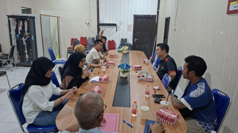 PTMSI Gumas Gelar Rapat Penyusunan Rencana Kerja, Siap Kembangkan Prestasi Tenis Meja