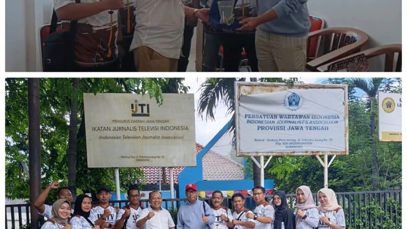 IJTI Kapuas Perkuat Kapasitas Organisasi Lewat Kaji Tiru ke IJTI Jawa Tengah