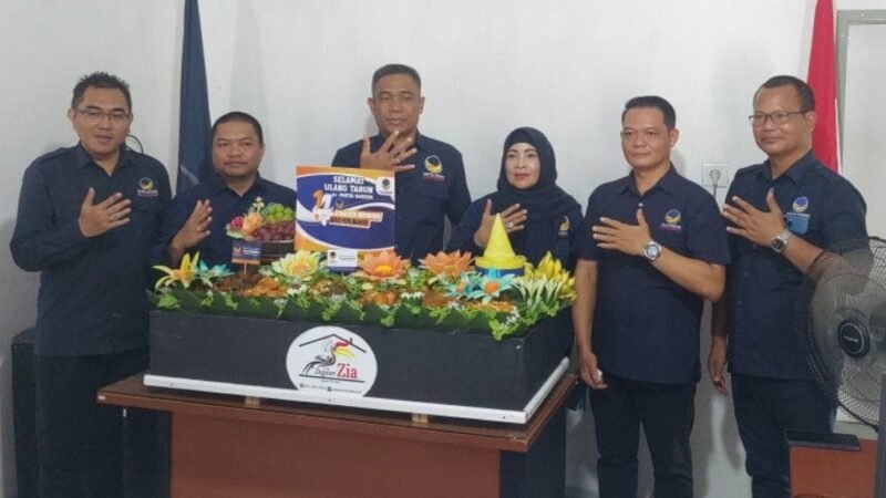 DPD Partai NasDem Kapuas Rayakan HUT ke-14, Tebar Kepedulian Lewat Aksi Sosial