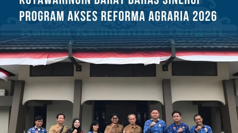 Perkuat Sinergi Program Pertanahan, Perkimtan Kobar Konsultasi Akses Reforma Agraria ke Kanwil BPN Kalteng