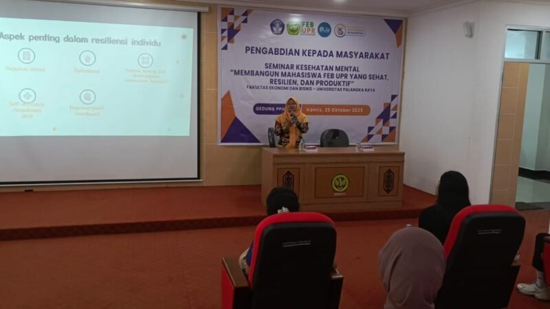 FEB UPR Gelar Seminar Kesehatan Mental
