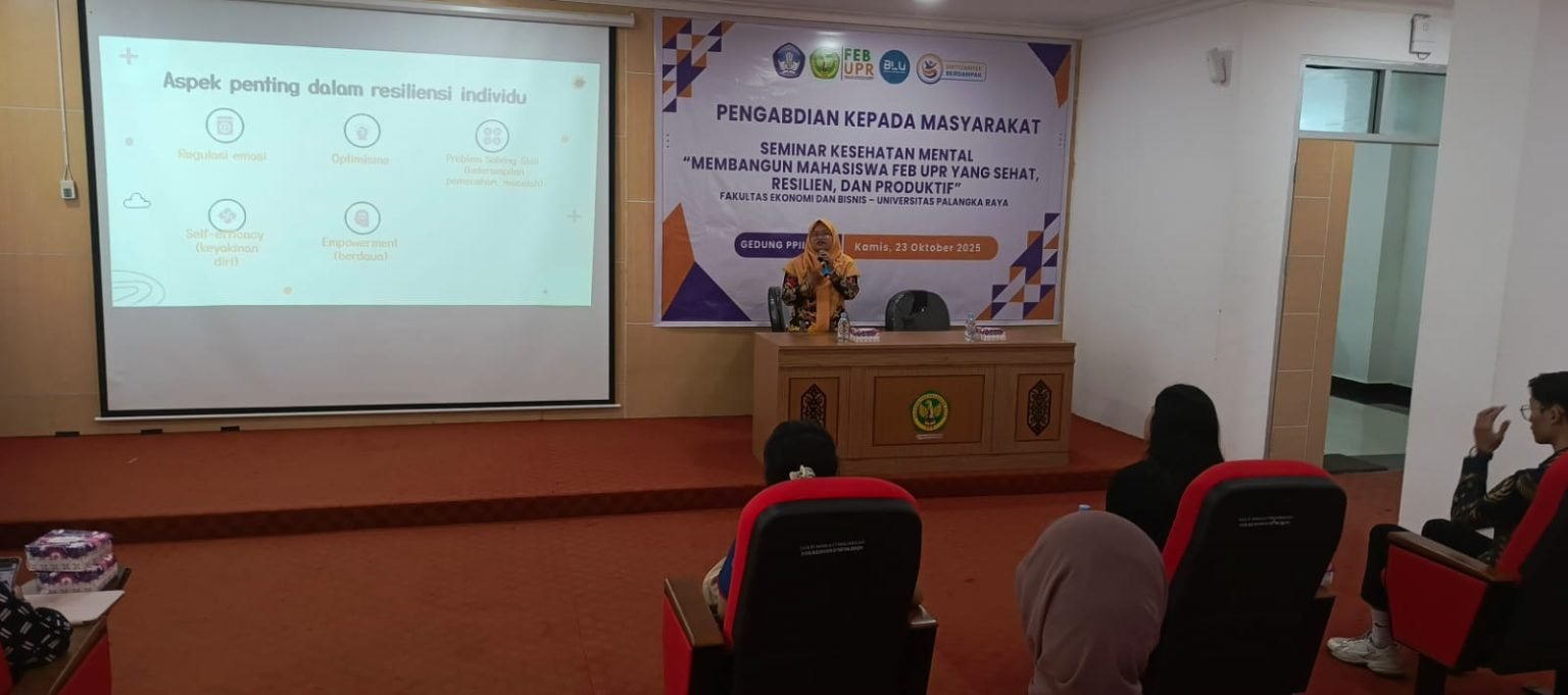 FEB UPR Gelar Seminar Kesehatan Mental