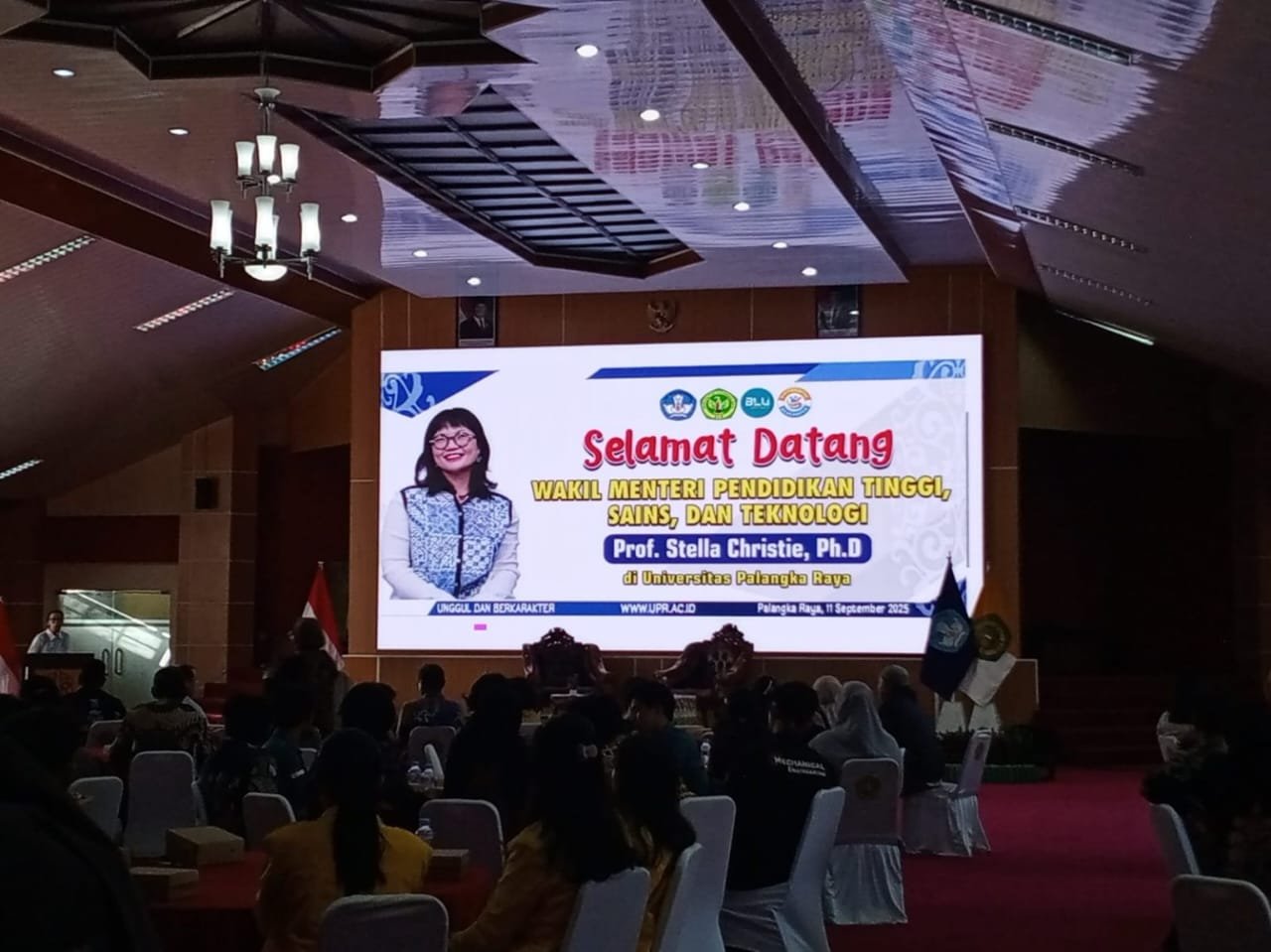 Kunjungan Wamendikti, UPR Paparkan Penelitian Gambut