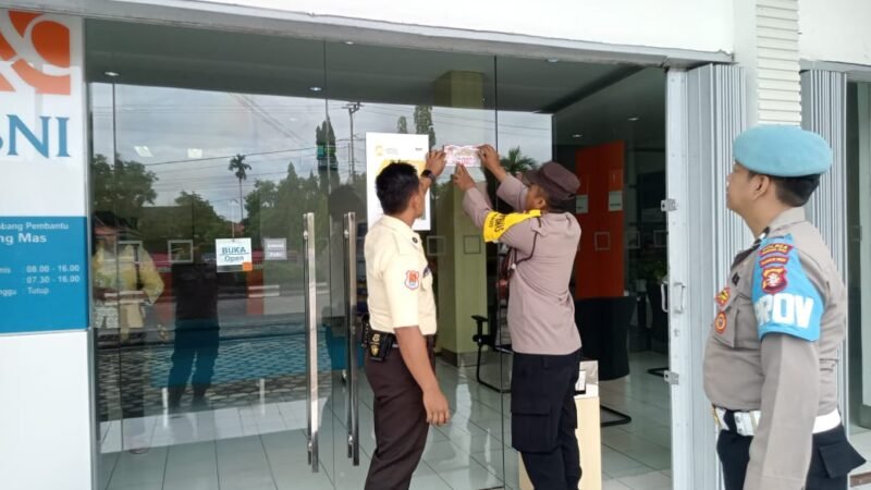 Polsek Kurun Sosialisasi Call Center 110 di Sembilan Titik Keramaian