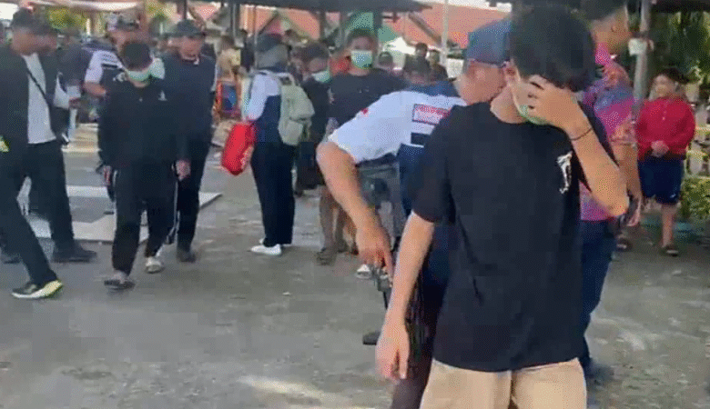 BNN Kalteng Didukung Brimob, Grebek Kampung Rawan Narkotika di Puntun