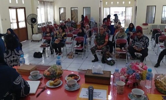 Tingkatkan Koordinasi, Babinsa Kodim 1016/Plk Hadiri Lokakarya Mini Lintas Sektoral