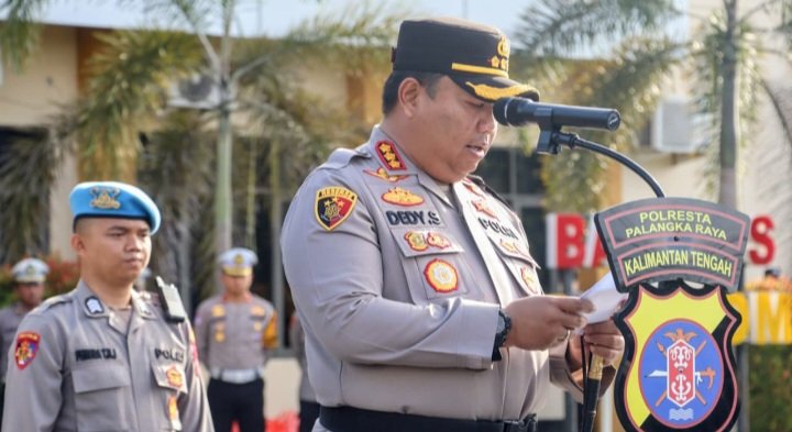 Operasi Zebra Telabang 2025, Kapolresta Palangka Raya Tekankan Profesionalitas dan Prosedural