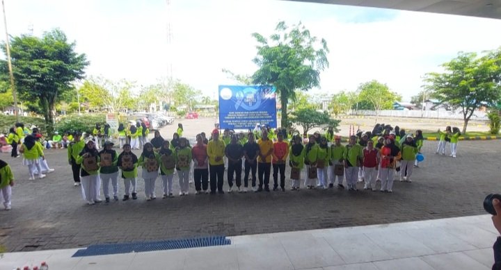 Peringatan Hari Diabetes Sedunia 2025 di Kapuas Diisi Jalan Sehat dan Senam Bersama