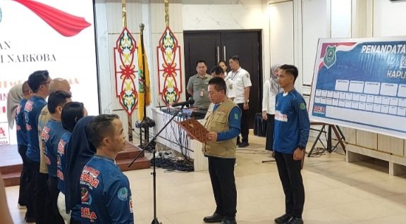 Bupati Kapuas Kukuhkan Komunitas ASN Anti Narkoba, Tegaskan Komitmen Wujudkan “Kapuas Bersinar”