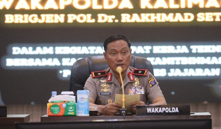 Buka Rakernis Binmas, Wakapolda Kalteng: Perkuat Peran Polisi Penolong